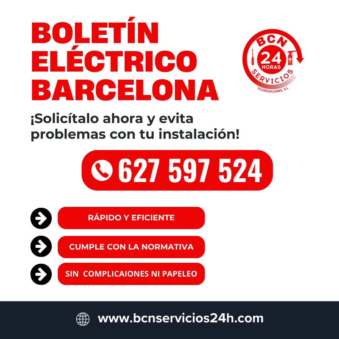 BOLETIN ELECTRICO EN BARCELONA