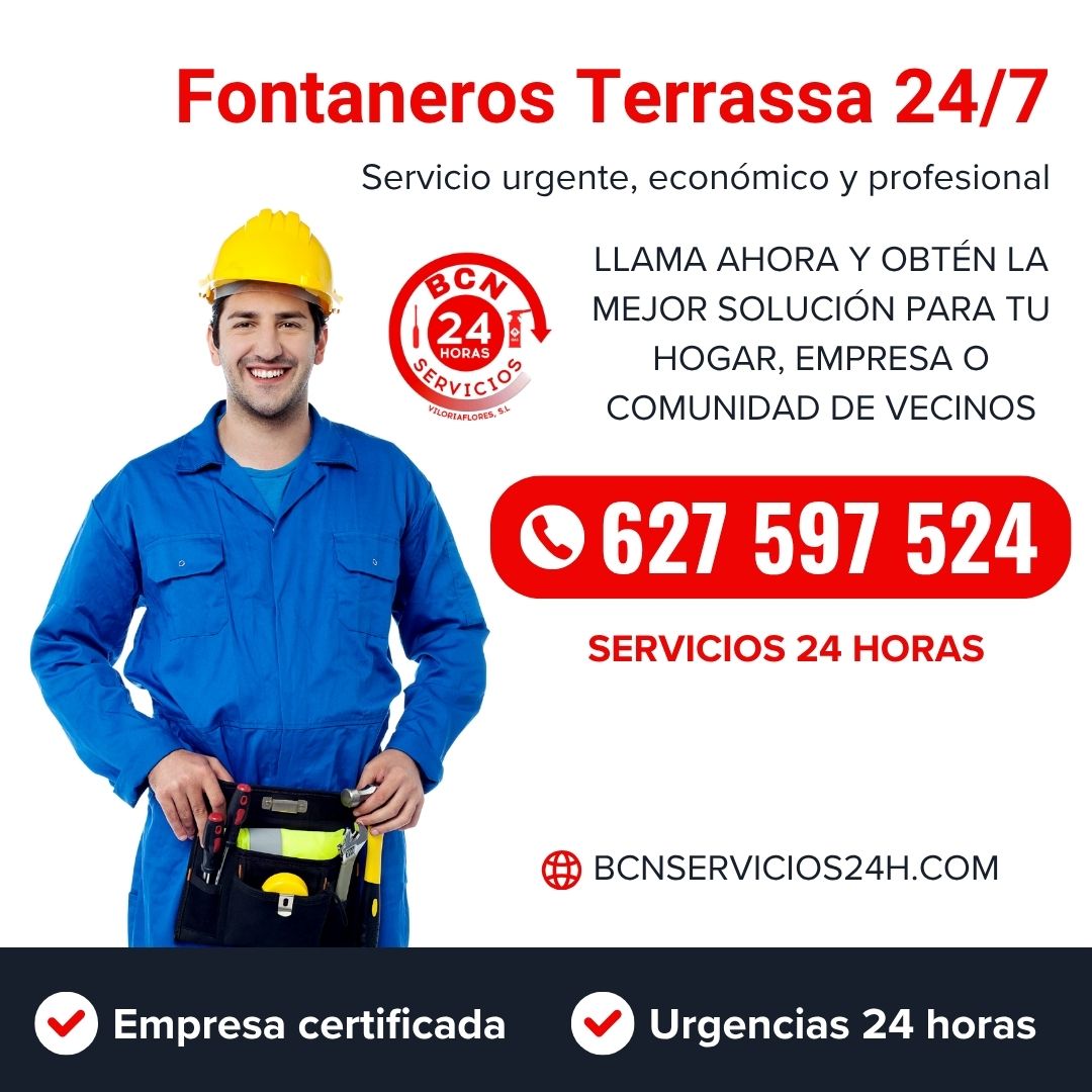 Fontaneros terrassa 24 horas