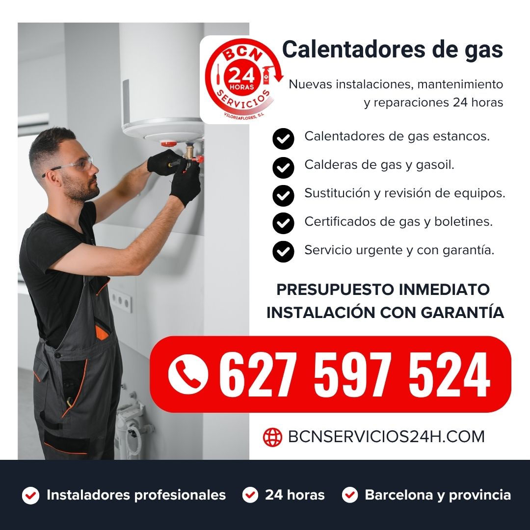 Calentadores de gas Barcelona
