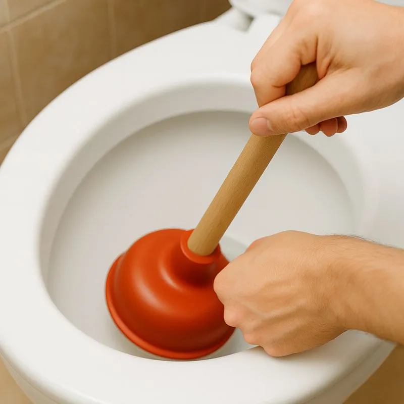 tuberías baño obstruidas