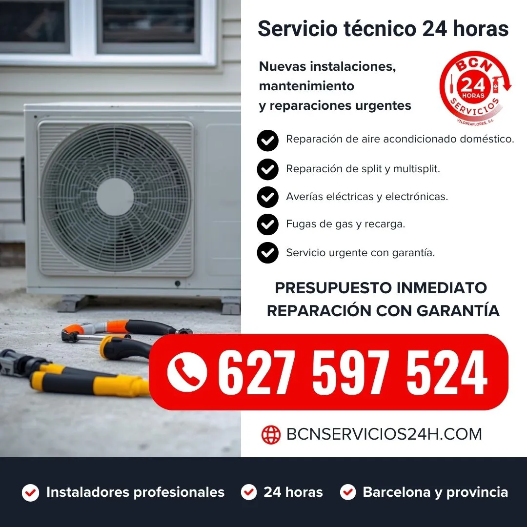 Reparación de aire acondicionado barcelona