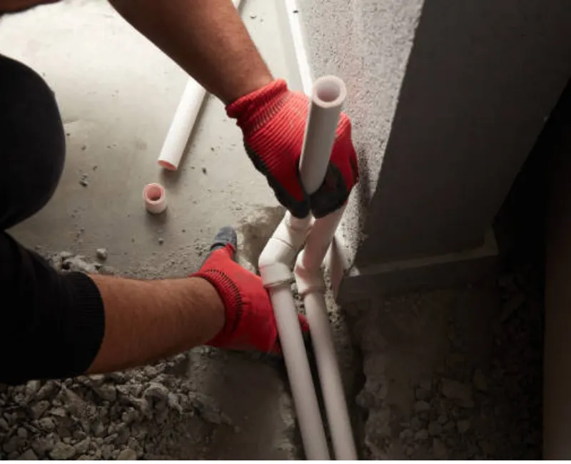 instalacion de tuberias de agua vivienda pvc