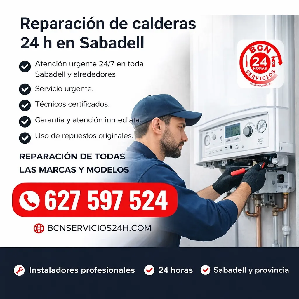 reparación de calderas en sabadell