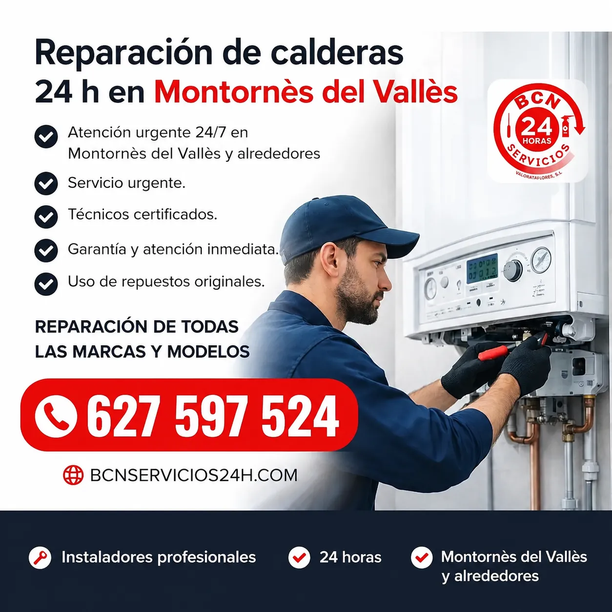 Reparaciones de calderas montornes del valles